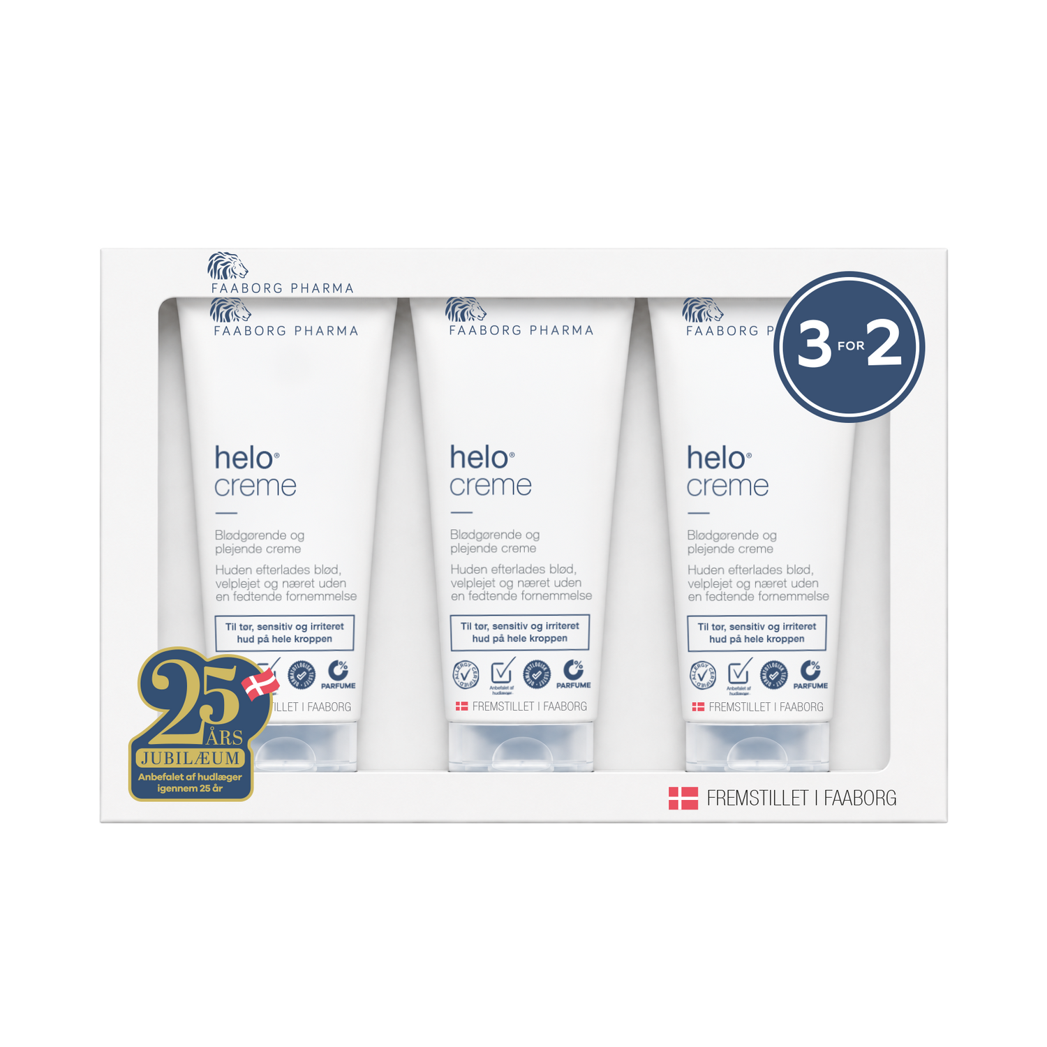 Jubilæums gaveæske helo® creme