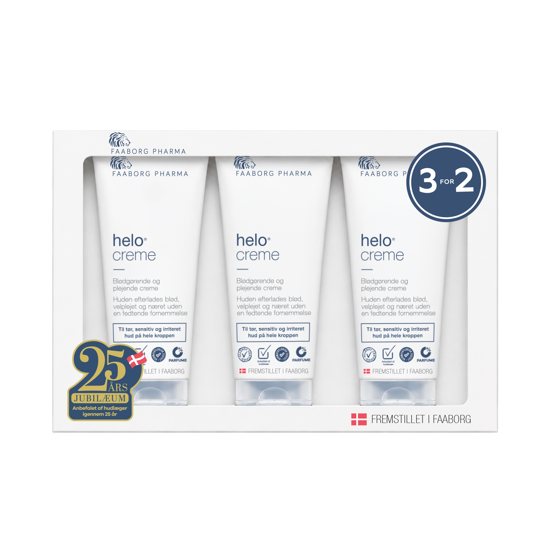 Jubilæums gaveæske helo® creme